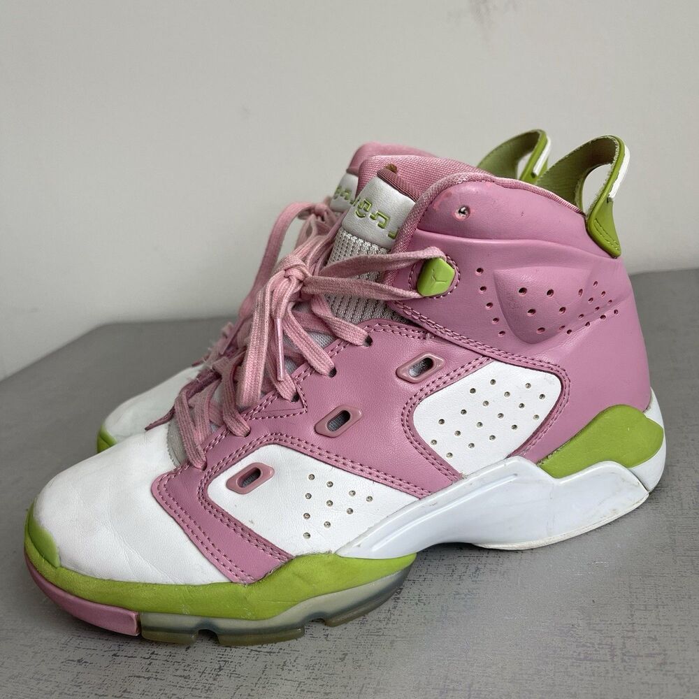 Nike Air Jordan Youth 5Y Basketball Shoes Sneakers DM1159-613 Pink Green White